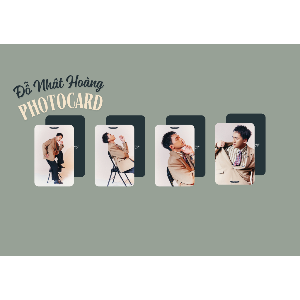 set card bo góc diễn viên Đỗ Nhật Hoàng phim Mưa Đỏ