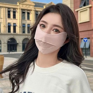 Khẩu Trang Vải Thoáng Khí Có Lưới Trước Miệng – Chống Nắng UV, Bảo Vệ Da, Nam Nữ Dùng Được