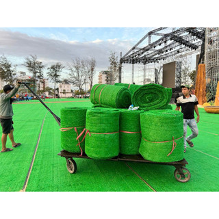 Cỏ nhân tạo xanh non 50m2 (2m dài 25m),Thanh lý mới nguyên cuộn rẻ,Cỏ sự kiện mỏng