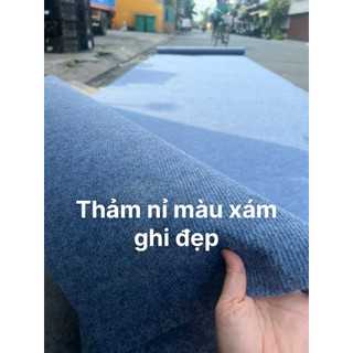Thảm nỉ màu xám,đủ kích thước chọn lựa, trang trí sân khấu văn phòng nhà ở