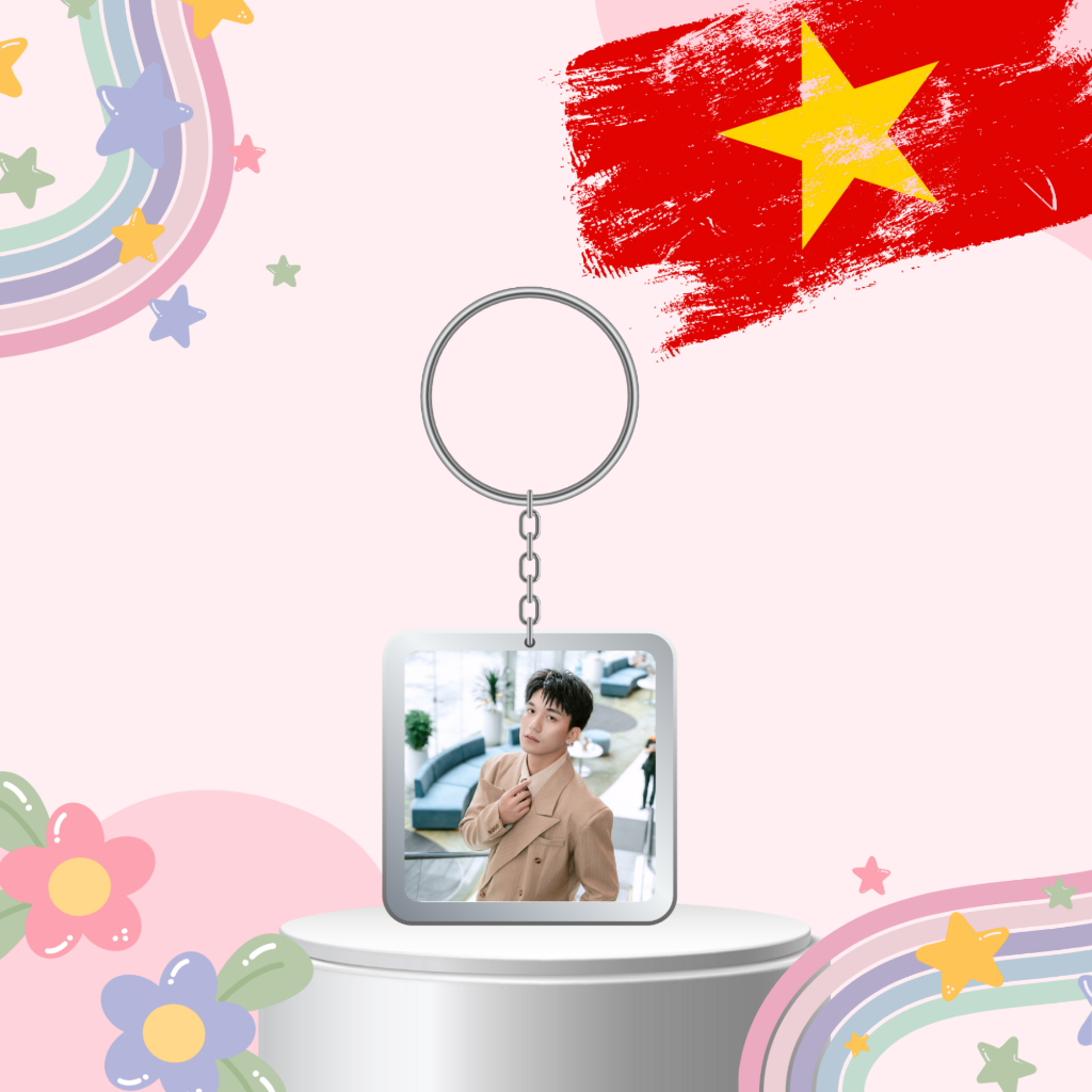 Móc khoá/Keyring diễn viên Đỗ Nhật Hoàng - phim Mưa Đỏ