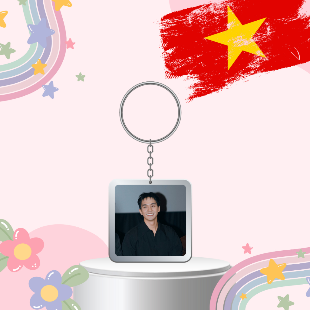Móc khoá/Keyring diễn viên Đỗ Nhật Hoàng - phim Mưa Đỏ
