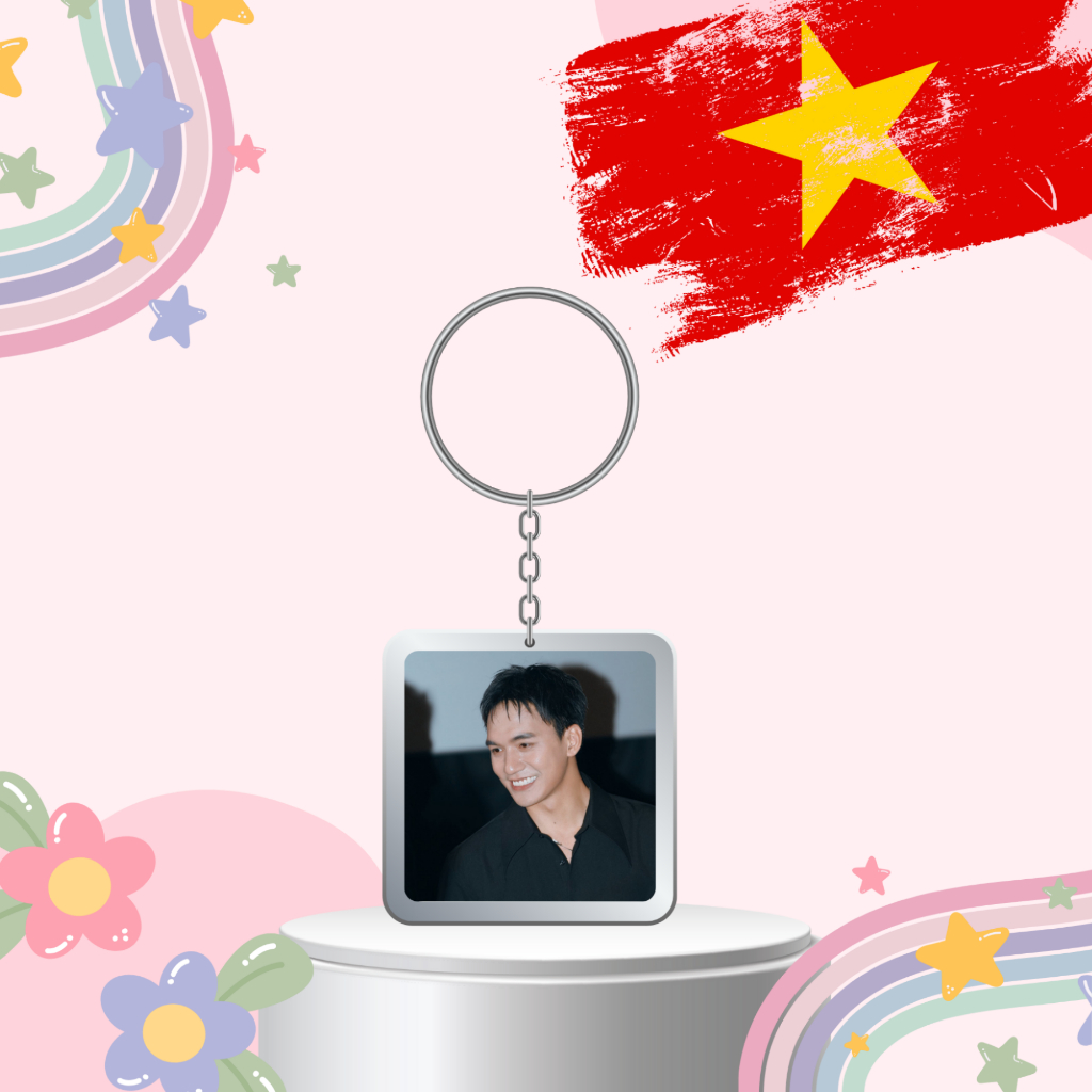 Móc khoá/Keyring diễn viên Đỗ Nhật Hoàng - phim Mưa Đỏ