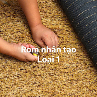 Rơm nhân tạo hàng dày cao cấp,xem kích thước lựa chọn,trang trí decor mái nhà vườn