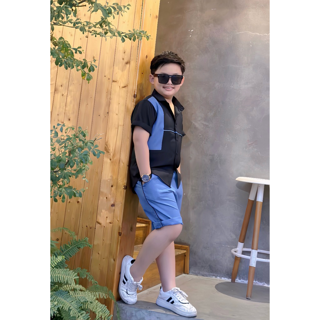 set công tử phối màu cho bé
