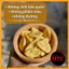 Chuối sấy giòn không đường loại 1, trái cây hoa quả sấy giòn, snack ăn vặt ngon, 500g/1kg, HTC Food