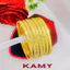 Vòng ximen 7 Chiếc khóa bấm lưỡi gà 7 Ly mạ cao cấp - Trang sức Ximen sang trọng