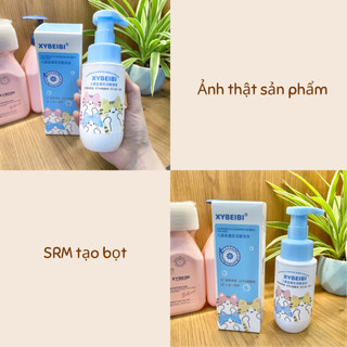 Sữa Rửa Mặt Dạng Bọt Hoa Cúc XYBEIBI Làm Sạch Dịu Nhẹ Cho Bé Từ 2 Tuổi [ORGANIC] 250ml