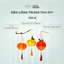 Đèn lồng trung thu DIY vải nỉ hình quả – Cầm tay, treo trang trí dễ thương cho bé
