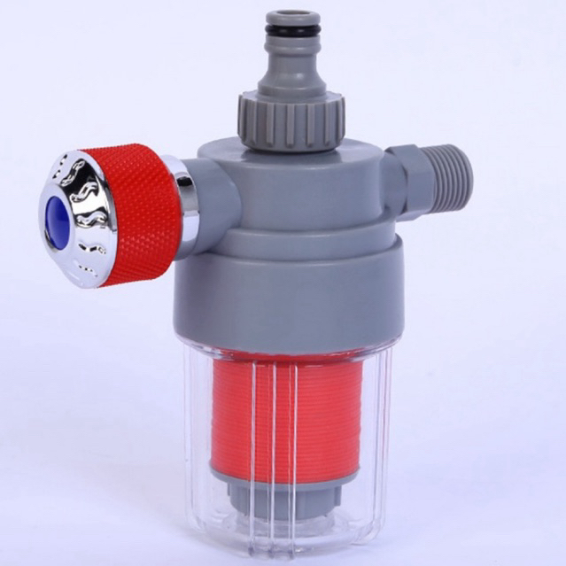 Van vòi nước tích hợp bộ lọc rong rêu, cặn bẩn, rỉ sét cho máy giặt, bình nóng lạnh, vòi rửa, bồn cầu