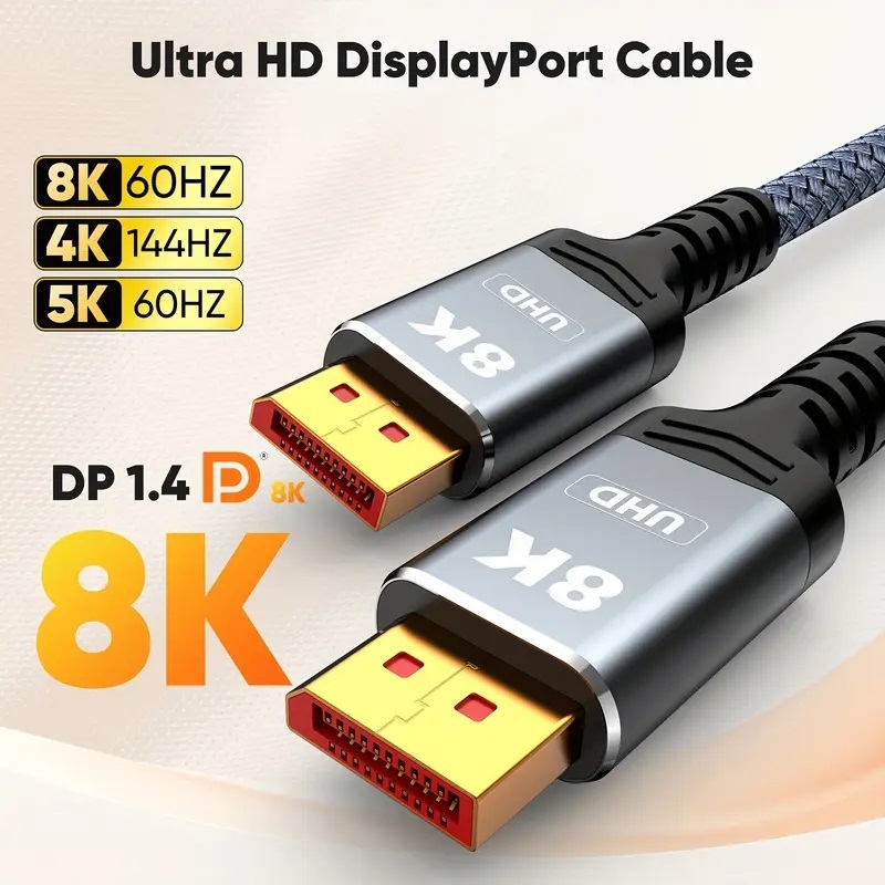 Dây 2 Đầu DP Displayport 8K - 4K Cao Cấp | Shopee Việt Nam