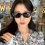 Kính mắt râm mát nữ nam mắt mèo thời trang Hàn Quốc cá tính chống tia UV đi chơi đi biển chụp ảnh đẹp ABICA 292