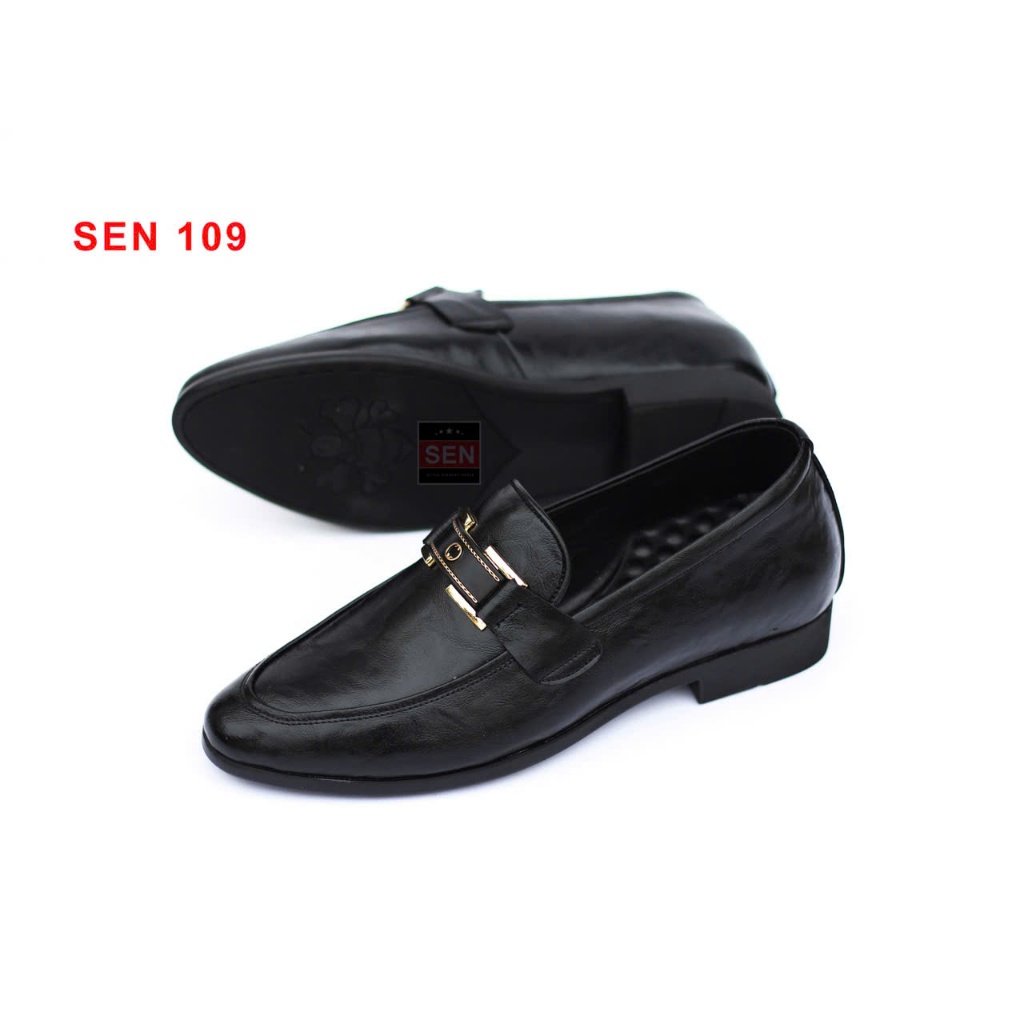 Sen 109 Giày công sở nam da bò cao cấp. Tăng cao 6cm