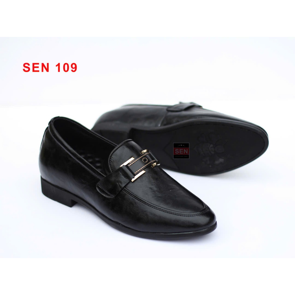 Sen 109 Giày công sở nam da bò cao cấp. Tăng cao 6cm