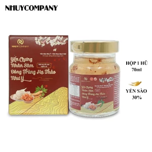 Yến chưng cao cấp nhân sâm – đông trùng hạ thảo (hũ - 70ml) - Như Ý Company