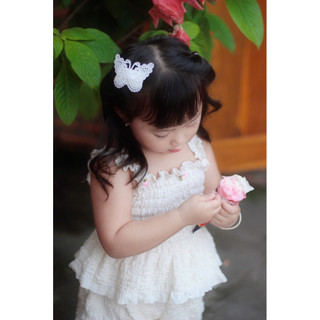 KẸP BƯỚM REN siêu xinh cho bé