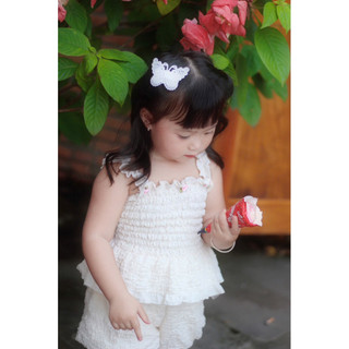 KẸP BƯỚM REN siêu xinh cho bé