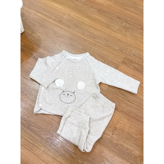 Bộ nỉ tai thú bunny 0-9m