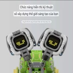 Robot lập trình thông minh, mô hình lắp ráp cơ giới STEM 3in1 – Điều khiển từ xa, phát sáng LED, có APP 🎮 — ảnh 7