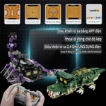 Robot lập trình thông minh, mô hình lắp ráp cơ giới STEM 3in1 – Điều khiển từ xa, phát sáng LED, có APP 🎮 — ảnh 2