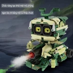 Robot lập trình thông minh, mô hình lắp ráp cơ giới STEM 3in1 – Điều khiển từ xa, phát sáng LED, có APP 🎮 — ảnh 8