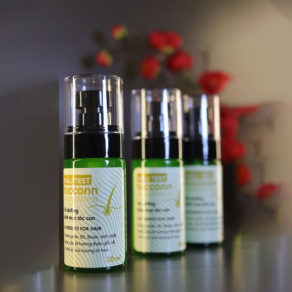 Xịt dưỡng tóc Tocconn 50ml -  Chất dinh dưỡng cho tóc chắc khỏe hỗ trợ kích thích mọc tóc con