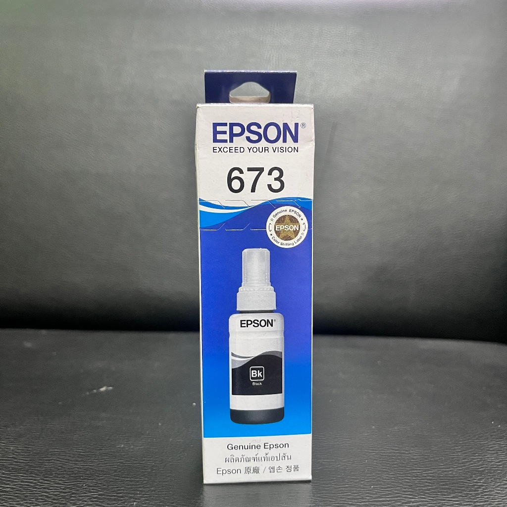 Bộ Mực Epson T673 (BK/C/M/Y) – Chính Hãng – Cho máy L1800/ L800/ L805/ L850