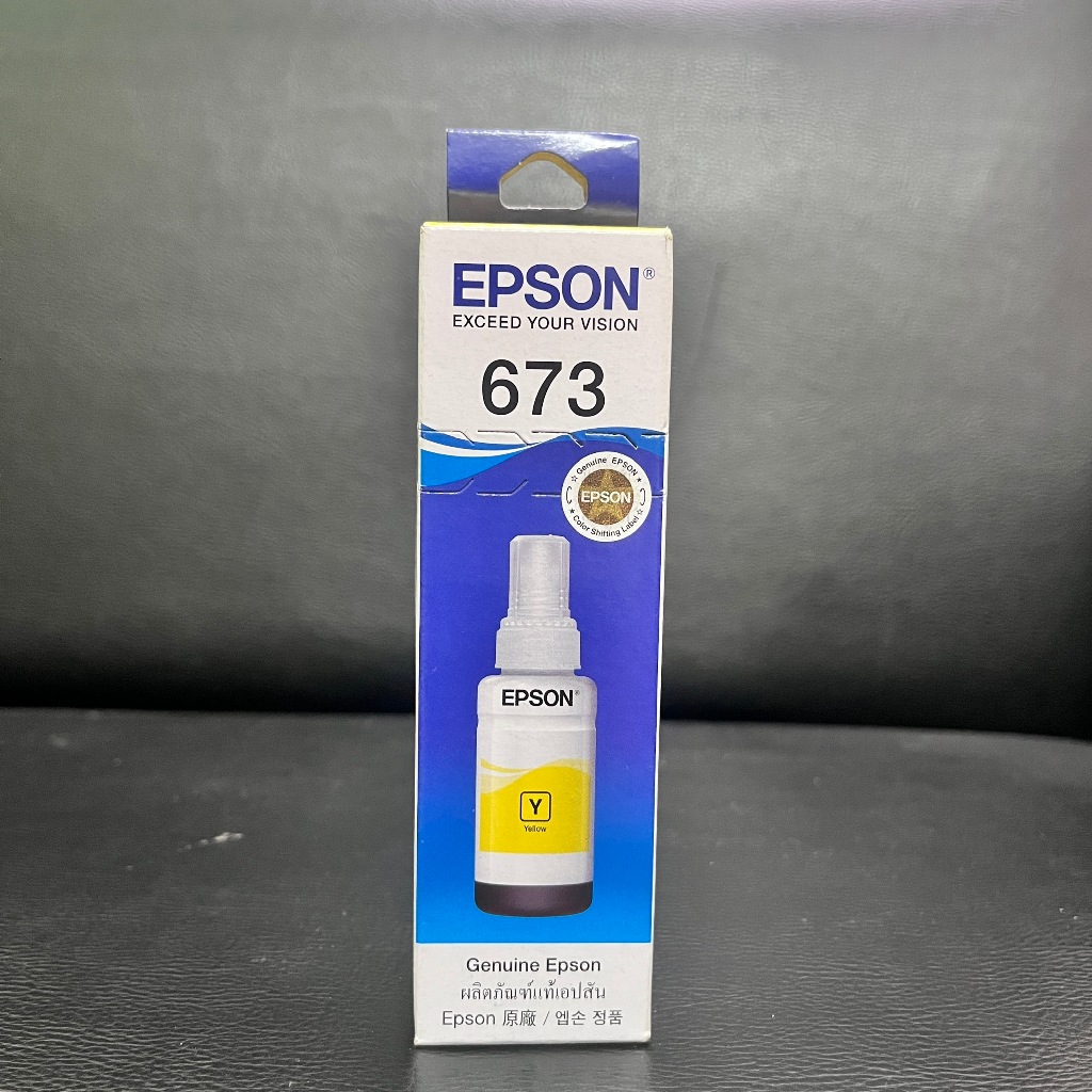 Bộ Mực Epson T673 (BK/C/M/Y) – Chính Hãng – Cho máy L1800/ L800/ L805/ L850