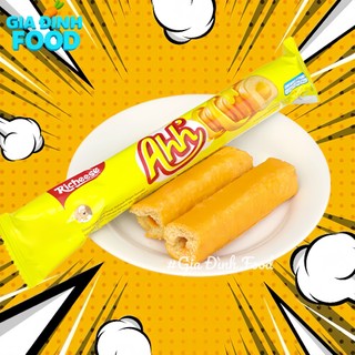 Bánh Snack phủ Phô Mai Nabati Ahh 90g (10 gói x 9g)