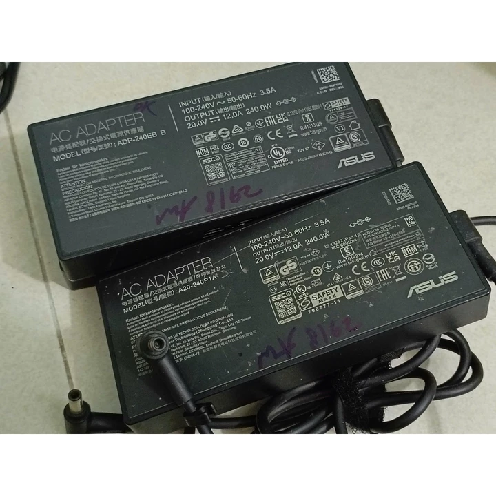 Bán sạc Laptop Asus Gaming TUF , Chân Kim , 240W ( 20V - 12A ) Hàng Cũ Zin Theo Máy , Chính Hãng