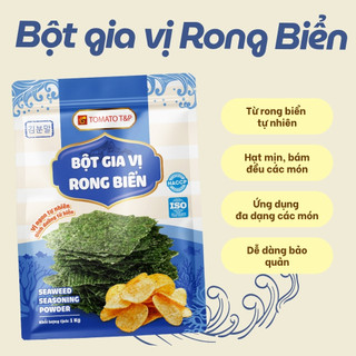 Bột Rong Biển 1Kg Tomato T&P Lắc Snack, Khoai Tây Chiên, Bắp Rang, Ăn Vặt Giàu Dinh Dưỡng – RB15
