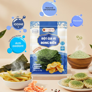 Bột Rong Biển 1Kg Tomato T&P Lắc Snack, Khoai Tây Chiên, Bắp Rang, Ăn Vặt Giàu Dinh Dưỡng – RB15