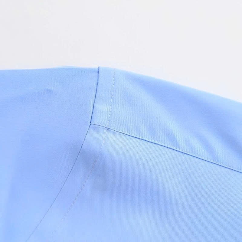 Áo Sơ Mi Nam Tay Dài Trơn Form Chuẩn Hàn Quốc - Chất Vải Mềm Mịn, Mặc Đi Làm Đi Chơi Đều Đẹp