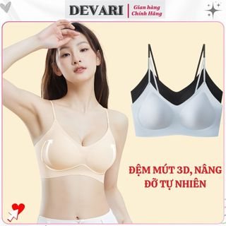 Áo ngực su nữ cao cấp đệm mút thoáng khí nâng ngực SEXY định hình form tự nhiên chống xệ DEVARI A01