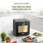 Nồi Chiên Hơi Nước OLIVO SF16 PRO-Bản Có Chú Thích 16L– Nồi Chiên Hấp 70 Chức Năng– Phụ Kiện Inox 304 -Hàng Chính Hãng — ảnh 2