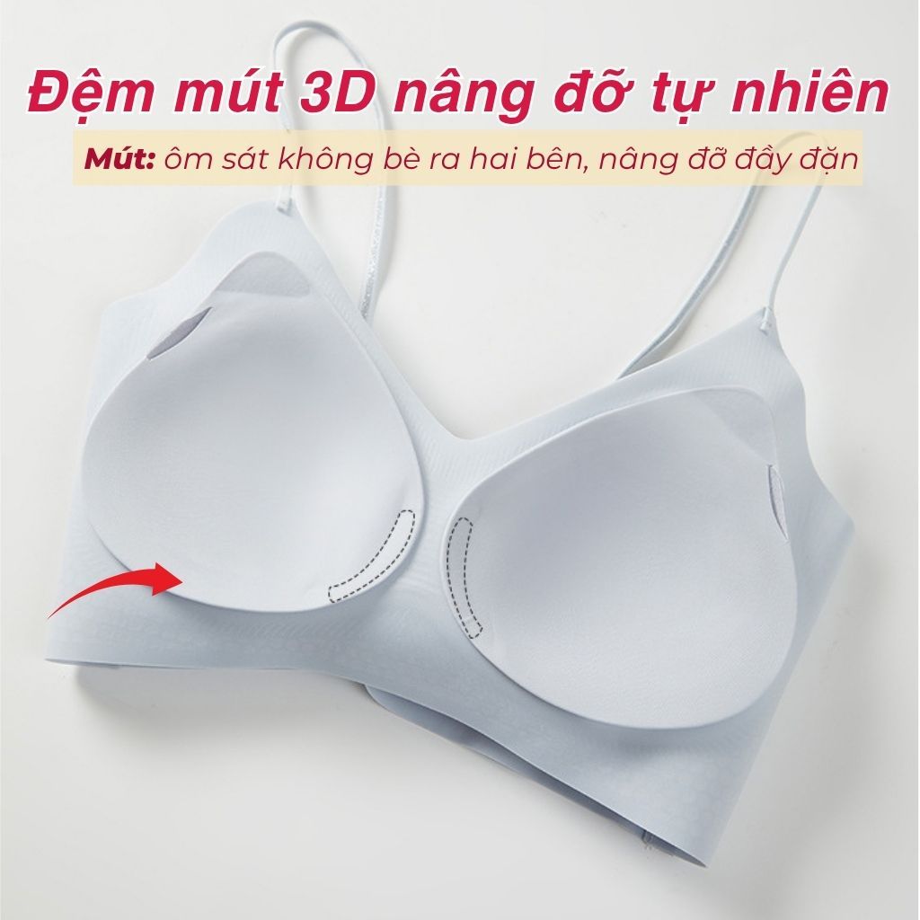 Áo ngực nữ cao cấp su đúc mềm mịn đệm mút mỏng ôm ngực tự nhiên gợi cảm kiểu dáng basic LANIXA A01