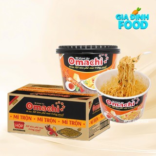 [Thùng] Mì Trộn Omachi Tô Xốt Tôm Phô Mai Trứng Muối Thùng 12 Hộp [MIX 2,3 VỊ] [SHIP HỎA TỐC HCM]