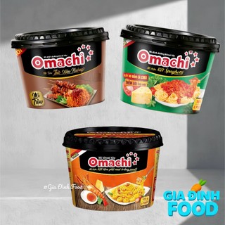 [Thùng] Mì Trộn Omachi Tô Xốt Tôm Phô Mai Trứng Muối Thùng 12 Hộp [MIX 2,3 VỊ] [SHIP HỎA TỐC HCM]