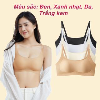 Áo ngực nữ cao cấp su đúc mềm mịn thoáng mát mút mỏng cố định ôm ngực nâng đỡ tự nhiên DEVARI A03