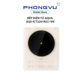 Bếp Từ Đơn AQUA AQS-ICT2201R(C)-VN - 2200W, 8 Chế Độ Nấu, 22 Mức Công Suất, Hẹn Giờ - BH 12 Tháng