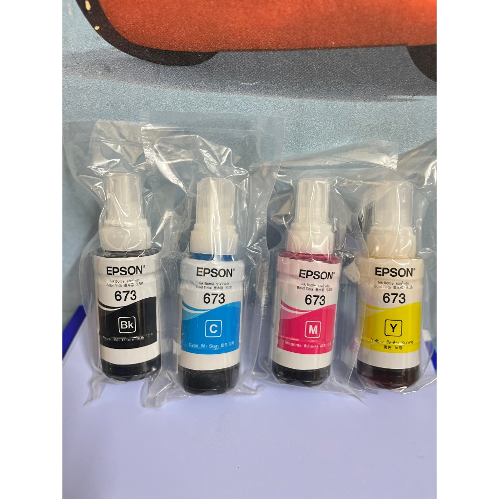 Mực In Đen Epson T6731 (BK) – Chính Hãng Bóc Máy – Cho máy L1800/ L800/ L805/ L850