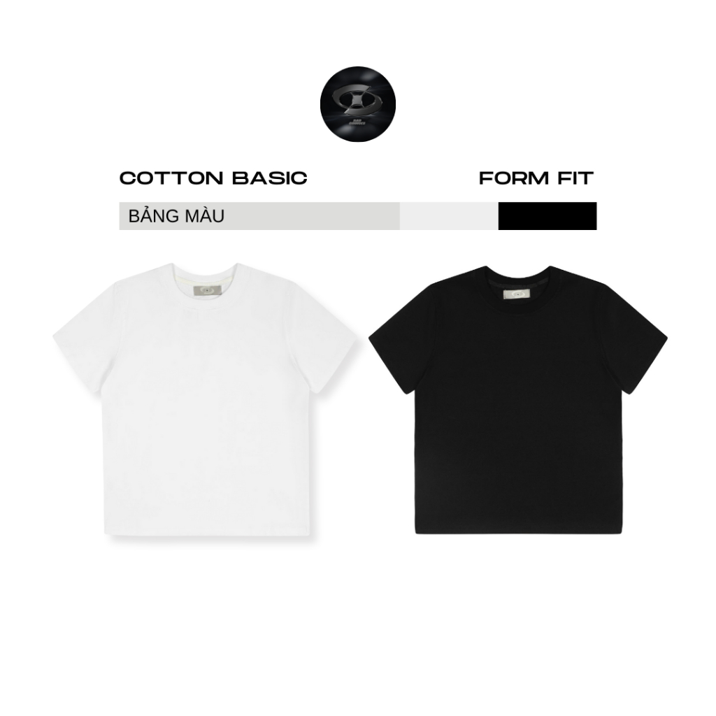 Bad Choices | Áo thun trơn đơn giản BASIC 100% cotton 4 chiều 190gsm form fit