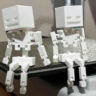 Móc Khóa Nhân Vật Skeleton Trong Minecraft – Mẫu Ngầu Hot Trend