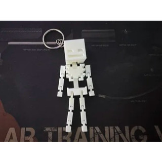 Móc Khóa Nhân Vật Skeleton Trong Minecraft – Mẫu Ngầu Hot Trend