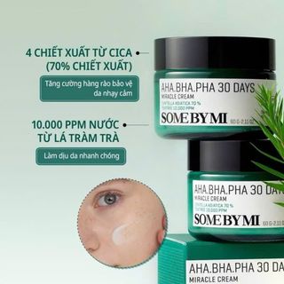 Kem dưỡng Some By Mi giảm mụn mờ thâm AHA-BHA-PHA 30 Days Miracle Cream Some By Mi 50ml