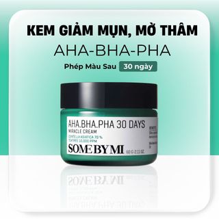 Kem dưỡng Some By Mi giảm mụn mờ thâm AHA-BHA-PHA 30 Days Miracle Cream Some By Mi 50ml