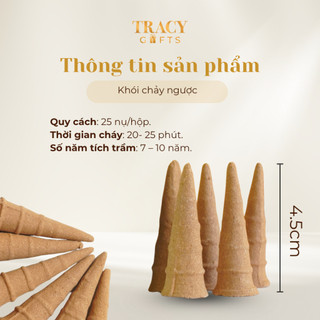 Giỏ quà tặng trầm hương phong thủy xông nhà văn phòng khai trương tân gia cao cấp "Lộc Phát Quanh Năm" Tracy Gifts