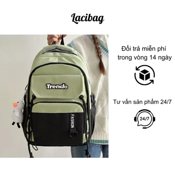 Balo nữ Form Đẹp, Balo chất lượng, Balo Lacibag, balo đi học, balo đi chơi, balo đi làm, balo du lịch