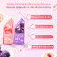 Nước Tẩy Bồn Cầu TOPGIA Hương Nho Đào, Sạch Bẩn, Một Lần Tẩy Cả Ngày Thơm, Chai 500ml