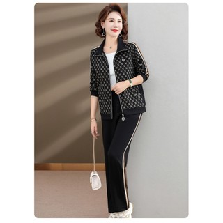 Bộ Đồ Thể Thao Mùa Xuân Thu Cho Mẹ AB93